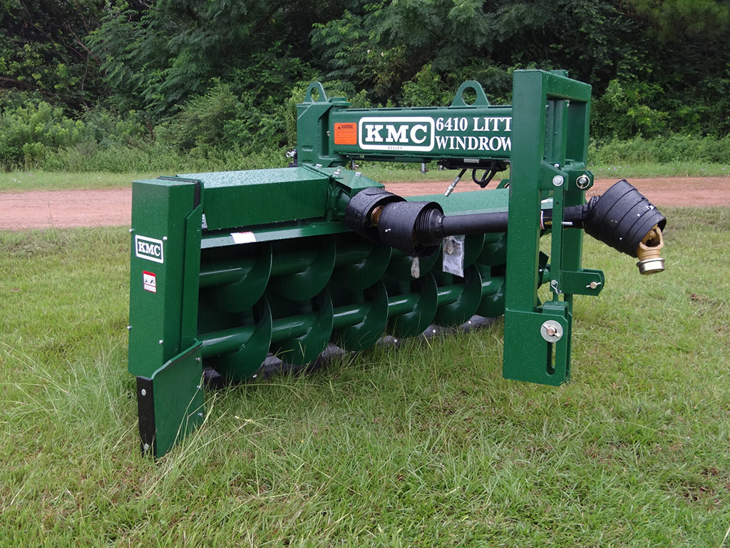 Poultry House Litter Windrower Kelley Manufacturing