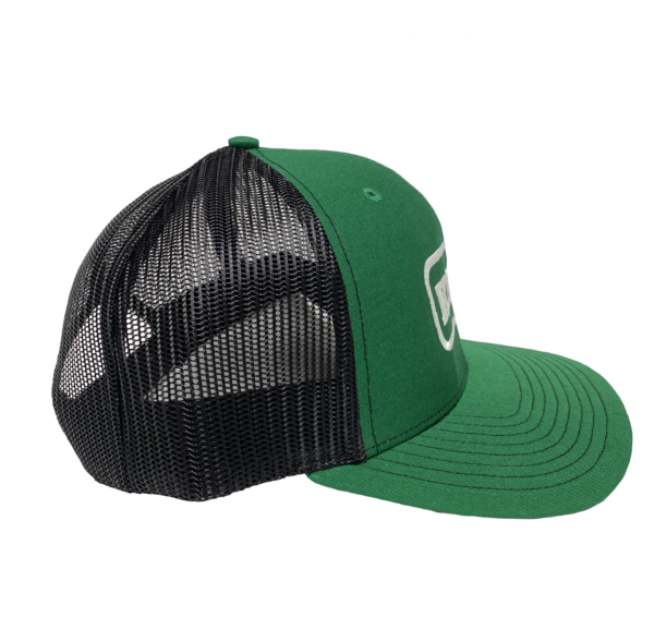 KMC Green hat with black mesh - Image 2