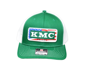 American Logo KMC Hat - White Mesh